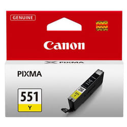 Canon Cartouche d'encre jaune CLI-551Y