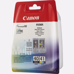 Canon PG-40 / CL-41 cartouche d'encre 2 pièce(s) Original Photo cyan, Photo magenta, Noir, Jaune photo - Vue supplémentaire 3