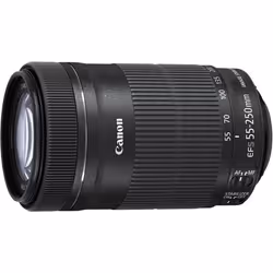 Canon EF-S 55-250mm f/4-5.6 IS STM, Téléobjectif, 15/12, 55 - 250 mm, Stabilisateur d'image, Canon EF-S