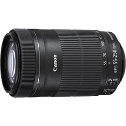 Canon EF-S 55-250mm f/4-5.6 IS STM SLR Téléobjectif Noir
