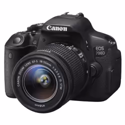 Canon EOS 700D + EF-S 18-135mm Kit d'appareil-photo SLR 18 MP CMOS 5184 x 3456 pixels Noir - Vue supplémentaire 2