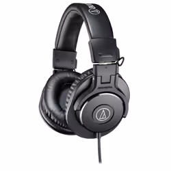 Audio-Technica ATH-M30X, Avec fil, 15 - 22000 Hz, Musique, 220 g, Écouteurs, Noir
