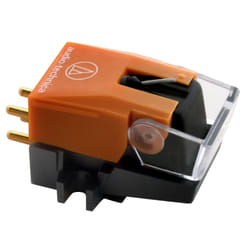 Audio-Technica AT120EB Cartouche et stylet DJ Noir, Orange