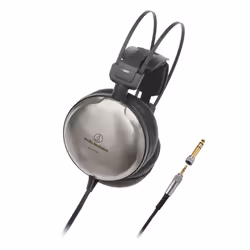Audio-Technica ATH-A2000Z, Avec fil, 5 - 45000 Hz, Musique, 294 g, Écouteurs, Noir, Argent