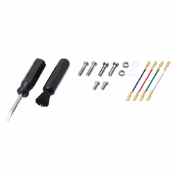 Audio-Technica VM540ML Cartouche et stylet DJ Cecllule dj Noir, Rouge, Transparent