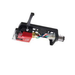 Audio-Technica VM540ML/H Cartouche et stylet DJ Cecllule dj Noir, Rouge