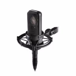 Audio-Technica AT4040, 20 - 20000 Hz, Cardioïde, Avec fil, Noir, 82 dB, 53,4 mm