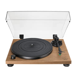 Audio-Technica AT-LPW40WN platine Tourne-disque entraîné par courroie Noir, Bois Manuel