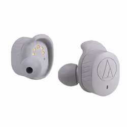 Audio-Technica ATH-SPORT7TW, Sans fil, 20 - 25000 Hz, Sports, Casque, Gris