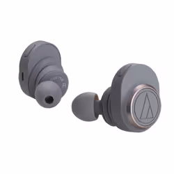 Audio-Technica ATH-CKR7TW, Sans fil, 5 - 45000 Hz, Appels/Musique, 18 g, Casque, Gris