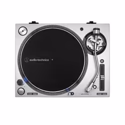 Audio-Technica AT-LP140XP Platine dj à entrainement direct Argent