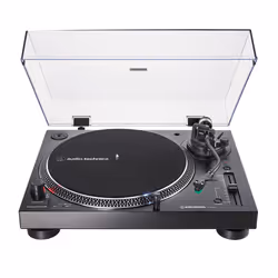 Audio-Technica AT-LP120XBT-USB, Tourne-disque à entraînement direct, Manuel, Noir, Aluminium, 33 1/3,45,78 tr/min, Frein élec ...