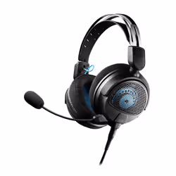 Audio-Technica ATH-GDL3, Avec fil, Jouer, 10 - 35000 Hz, 220 g, Casque, Noir