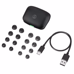 Audio-Technica ATH-TWX7 Écouteur TWS Bluetooth Noir - Vue supplémentaire 4