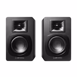 Audio-Technica AT-SP3X, 2-voies, 2.0 canaux, Avec fil &sans fil, 30 W, 55 - 20000 Hz, Noir