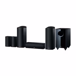 ONKYO SKS-HT588, Non inclus, 5.1 canaux, 130 W, 2-voies, 55 - 50000 Hz, 2,54 cm (1")