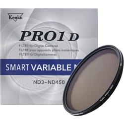Filtre ND Variable - KENKO - PRO1D SMART NDX - 82mm - ND3 à ND450 - Réduction de lumière 15 à 85 diaphs