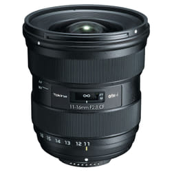 Tokina atx-i 11-16mm f/2.8 CF Plus Appareil photo Bridge Objectif large zoom Noir