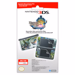 Hori MONSTER HUNTER 3 ULTIMATE Skin and Filter Set