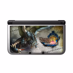 Hori MONSTER HUNTER 3 ULTIMATE Skin and Filter Set, 3DS XL