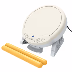 Hori Taiko No Tatsujin Beige, Blanc USB Spéciale Analogique/Numérique PC, PlayStation 4, PlayStation 5