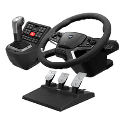 Hori Force Feedback Truck Control System Noir USB Volant + Pédales + Joystick PC