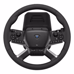 Hori Force Feedback Truck Control System Noir USB Volant + Pédales + Joystick PC