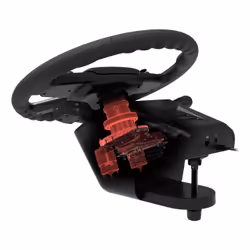 Hori Force Feedback Truck Control System Volant PC Noir USB 1800 Degrés - Vue supplémentaire 6