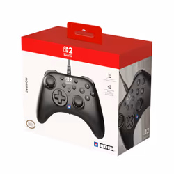 Hori HORIPAD Turbo Noir USB Manette de jeu Analogique/Numérique Nintendo Switch 2 - Vue supplémentaire 6