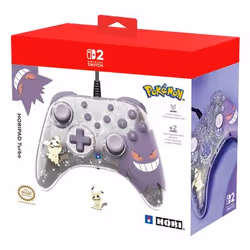 Hori HORIPAD Turbo Noir Manette de jeu Nintendo Switch, Nintendo Switch 2, Nintendo Switch OLED - Vue supplémentaire 5