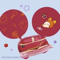 Hori NSX-121E Housse de protection pour console de jeux portable Étui Nintendo Peluche Rose - Vue supplémentaire 4