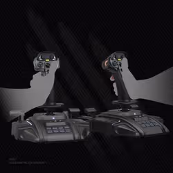 Hori ACE COMBAT 8: WINGS OF THEVE Noir Fightstick Analogique PlayStation 4, PlayStation 5, PC - Vue supplémentaire 5