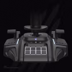 Hori ACE COMBAT 8: WINGS OF THEVE Noir Fightstick Analogique PlayStation 4, PlayStation 5, PC - Vue supplémentaire 6