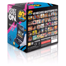 SNK Corporation NEOGEO Mini console de jeux portables 8,89 cm (3.5") Noir, Bleu, Argent