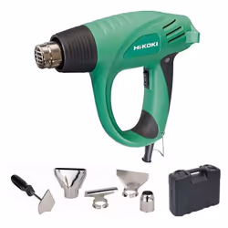 Décapeur thermique HIKOKI RH600TLAZ 2000 W : Température réglable, 2 positions: 450C° volume d'air 250L/min. 600C° volume d'a ...