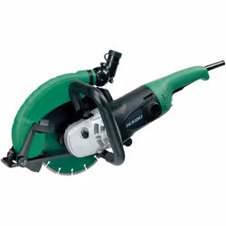 Hikoki CM9SR, Noir, Vert, 6600 tr/min, Secteur, 2000 W, 615 mm, 7,7 kg