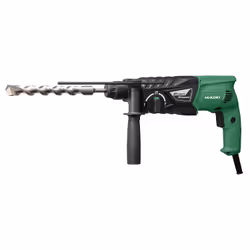 Hikoki DH24PHWSZ, SDS Plus, Noir, Vert, 2,4 cm, 1150 tr/min, 2,7 J, 3950 bpm