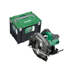 Scie circulaire HITACHI - HIKOKI C7U3WBZ Ø190mm cap.66mm 1300W en coffret, lame carbure, raccord aspirateur