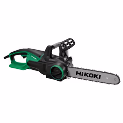 Hikoki CS35YWAZ, 35 cm, 14,5 m/s, 76,2 / 8 mm (3 / 8"), Noir, Vert, 0,15 L, Secteur