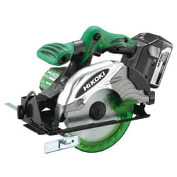 Hikoki - Scie circulaire Ø165 18V 5Ah 57mm HitCase - C18DSLWPZ
