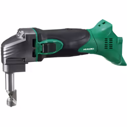 Hikoki CN18DSLW4Z, Grignoteuse de puissance, Noir, Vert, 1,8 mètre par minute, 1,6 mm, 77 dB, 66 dB