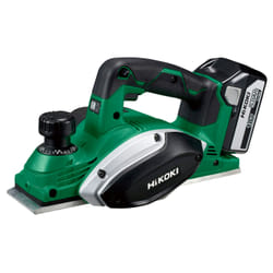 Raboteuse sans fil Hikoki P18DSLWPZ; 18 V; 2x5,0 Ah accu.