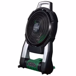 18 V – 3.1 kg Tête pivotante automatiquement Puissant et silencieux Pliable pour facilité de transport Réglable sur un angle ...