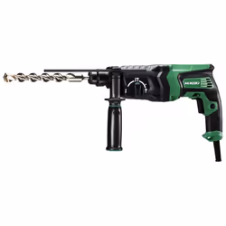 Hikoki DH26PC2, SDS Plus, Noir, Vert, 2,6 cm, 1100 tr/min, 2,9 J, 4300 IPM