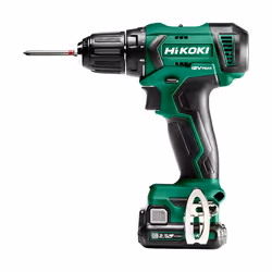Perceuse Hikoki DS12DAWFZ; 12 V; 2x2,5 Ah accu.