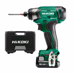 Pilote d'impact Hikoki WH12DAWFZ; 12 V; 2x2,5 Ah accu.