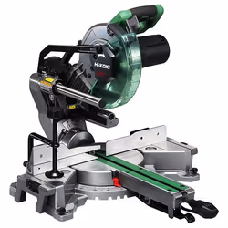 Scie radiale - Hikoki - C8FSHGWAZ - 1100W - 216mm - Laser - Coupe en onglet - Bois