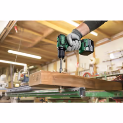 Hikoki DS18DDWQ visseuse électrique et visseuse à percussion 1700 tr/min Noir, Vert