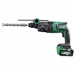 Hikoki DH36DPE WRZ, SDS Plus, Noir, Vert, Moteur sans balai, 2,8 cm, 4300 tr/min, 3,2 J