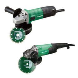 Pack de 2 meuleuses (G13STA 600 W / G23ST 2000 W) avec 2 disques diamants en boîte carton - HIKOKI - KG23SAYBZ
